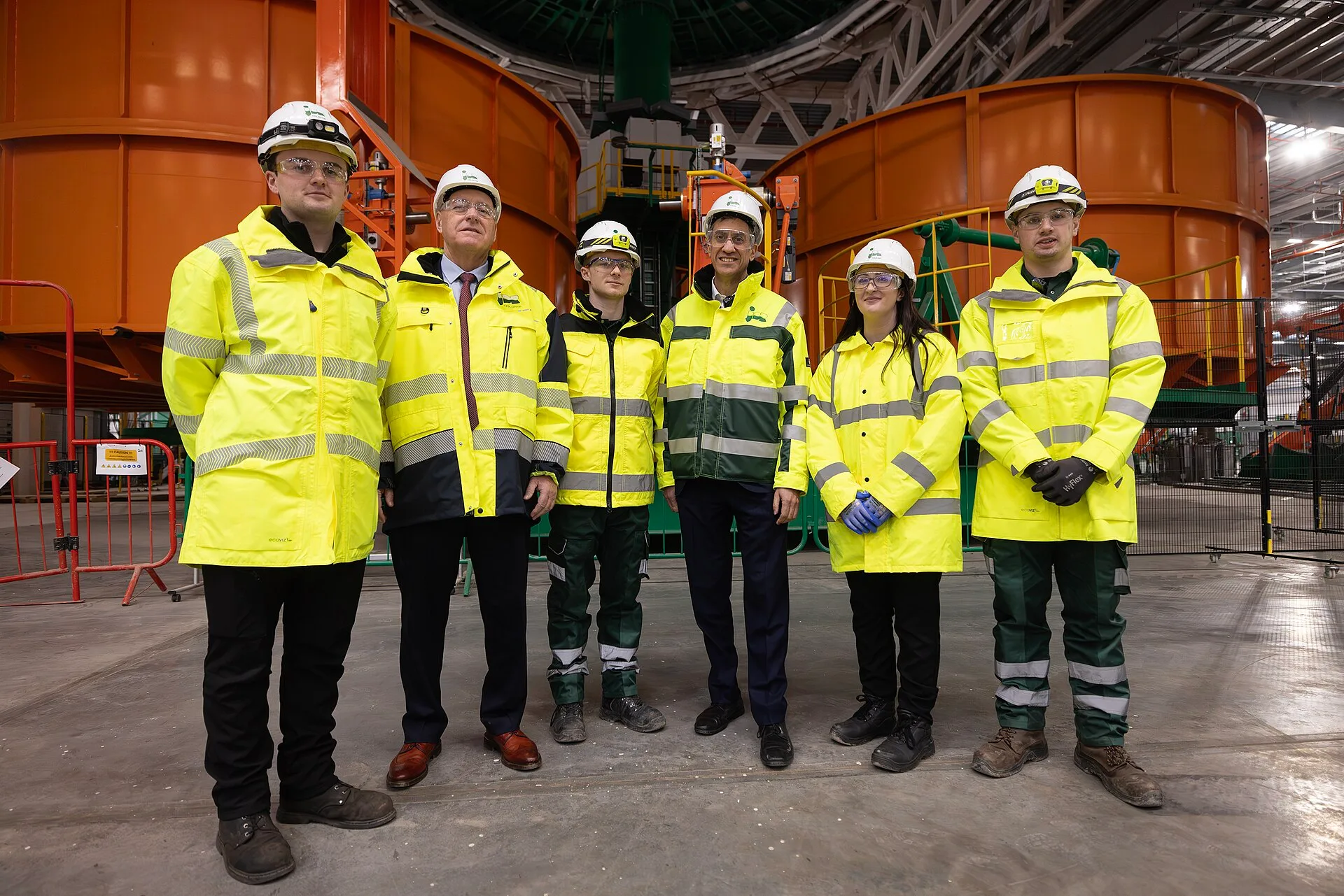 11/12/2025. Northumberland, United Kingdom. Secretary of State for Energy Security and Net Zero, Ed Miliband, visits JDR Cables, who engineer and manufacture subsea power cables. Photo Shaun Curry / DESNZ. Alberta privacy law and Calgary energy firms' document control needs