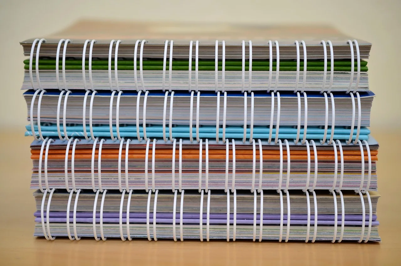 spiral binding, multicoloured, calendar, paper, nature, leaves, bound. Compliance calendar tools: six questions before you buy
