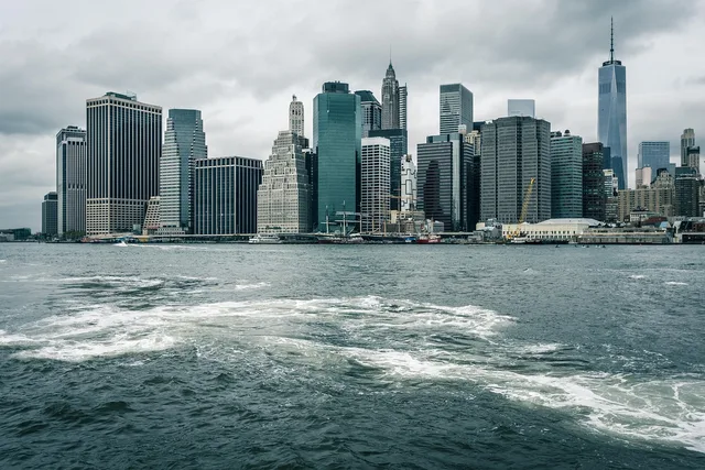 outdoors, new york, skyline, nyc, city, architecture, manhattan, urban, tourism, york, cityscape, landmark, nature, river, building, outdoor, travel, america, usa, skyscraper, sky. New York City vs state business permits, who inspects first